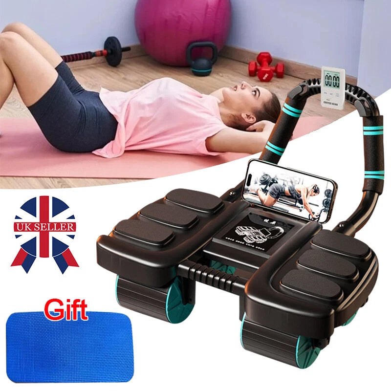 Healthy Belly 6-Elbow Ab Roller | Abdominal Fitness Wheel