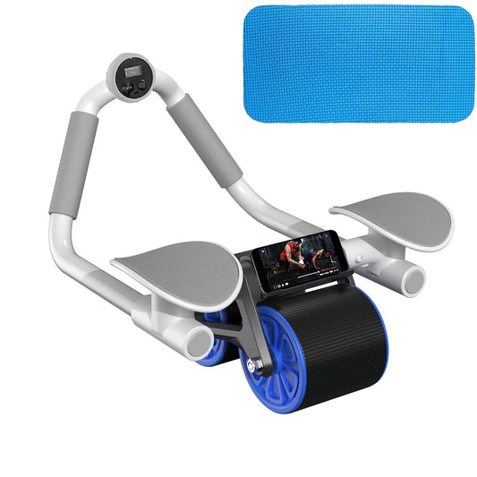Automatic Rebound Ab Roller | Elbow Support Abdominal Wheel