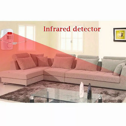 Wireless PIR Motion Sensor Alarm | Includes 2 Remote Controls